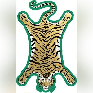Jonathan Adler 750 Piece Foil Tiger Puzzle new sealed